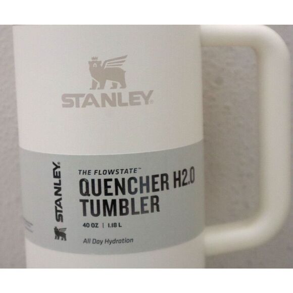 Stanley 40oz Cream The Flowstate Quencher H2.0 Stainless Steel Tumbler - Picture 5 of 11